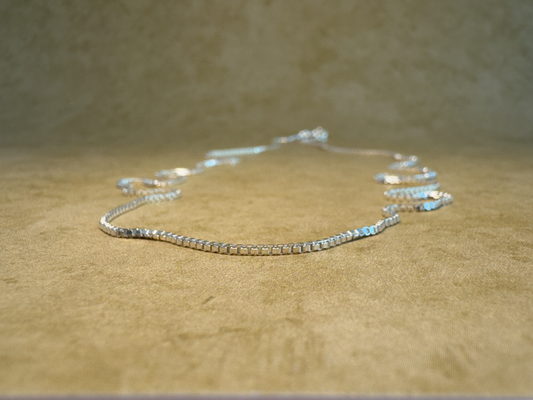 Sterling Silver 1mm 18" Box Chain