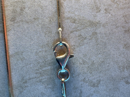 Yellow Gold over Sterling Silver .8mm Diamond Cut Snake Chain