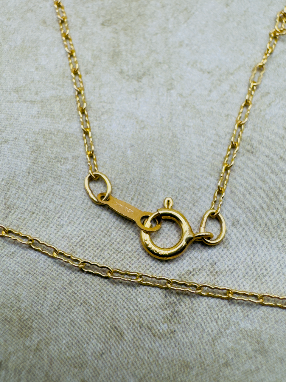 Gold-Filled Thin Crinkle Chain