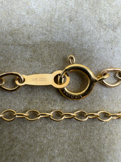 Yellow Gold-Filled 20" Thin Cable Chain