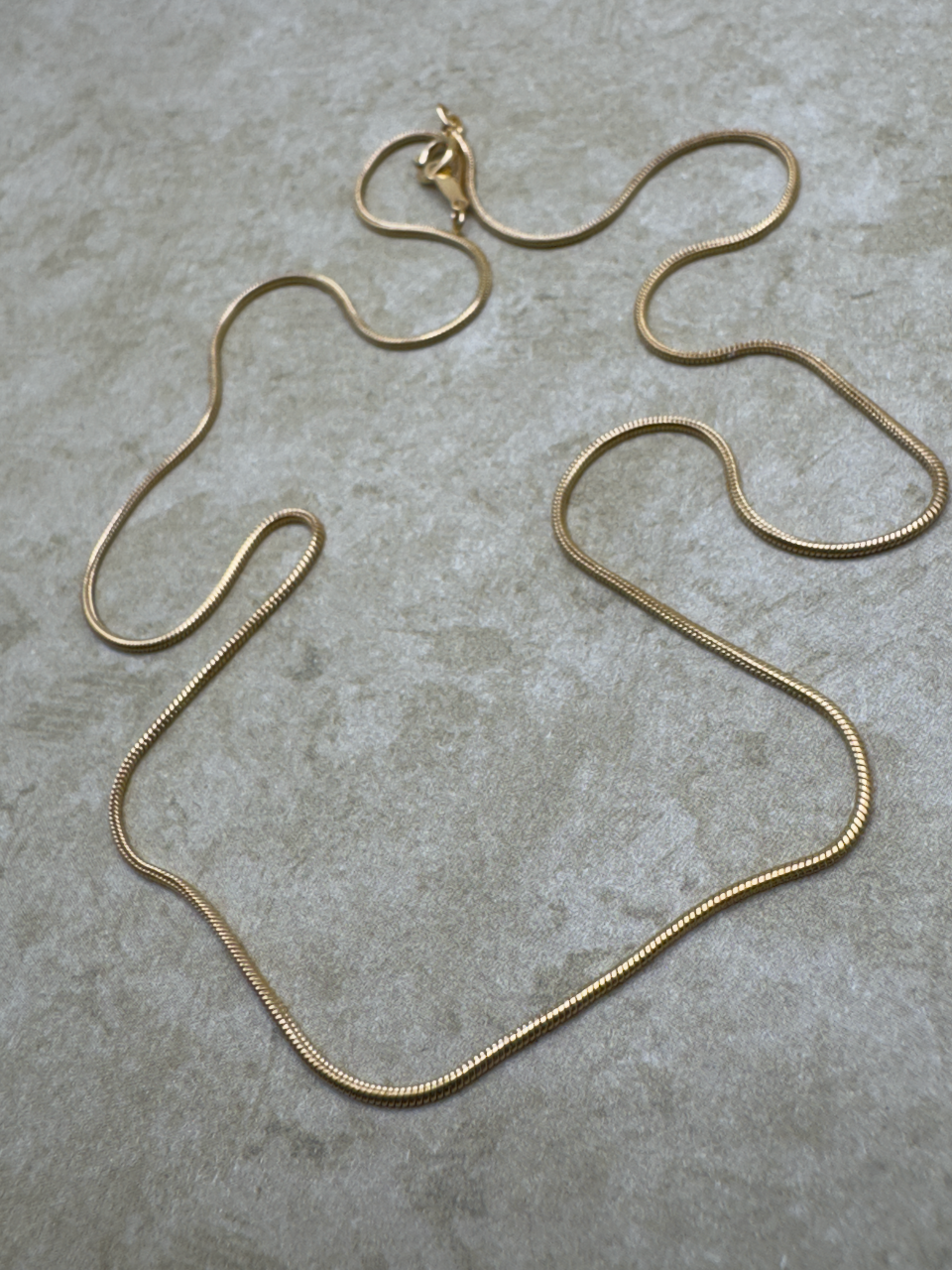 Gold-Filled 18" Regular Snake Chain