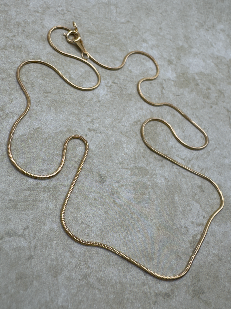 Gold-Filled 18" Regular Snake Chain