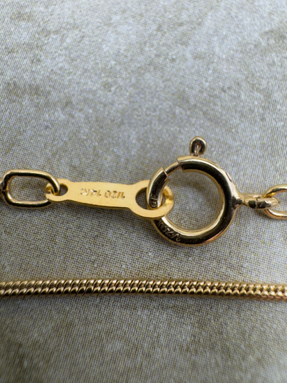 Gold-Filled 18" Regular Snake Chain