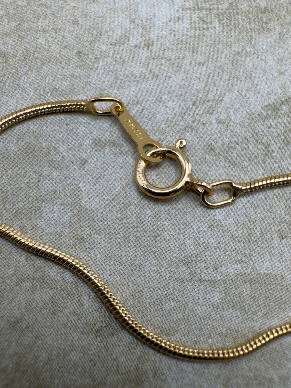 Gold-Filled 18" Regular Snake Chain